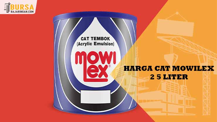 Harga Cat Mowilex 2 5 Liter Putih Exterior & Interior